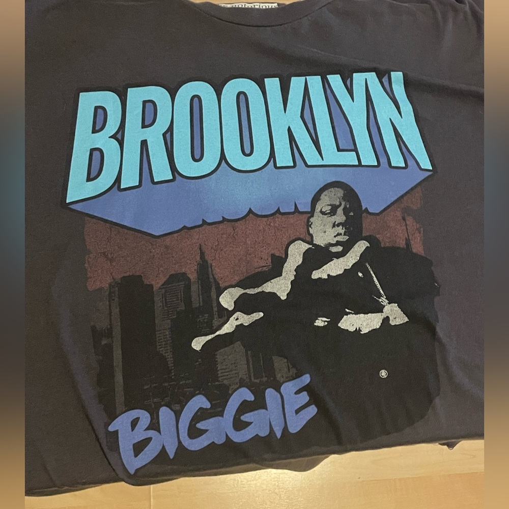 Biggie smalls vintage XXL long sleeve grey T, Mint condition